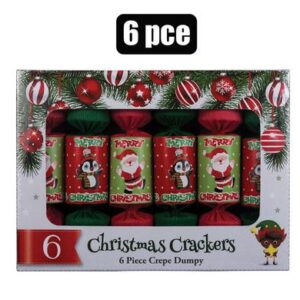 Xmas crackers dumpy 6pc