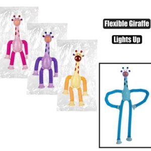 Novelty sensory flexible giraffe 19cm